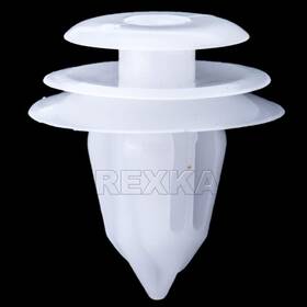 Yt1137 Rexka 25pcs Liftgate Door Trim Scuff Plate Panel Retainer One Size White