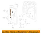 15886615 Rod Door-control Gm Oem Left