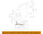 697600c020 Rod Door-lock Sequoia Toyota 01-07 Front Left Oem