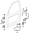 21093726 Sc1 Sc2 Sc Gm Saturn Genuine Lock Rod