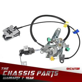 Ie783120es Shzaitor Fit For Extended Cab Super Duty 1999-2007 Rear Lh Driver Door Latch Lock Cable