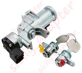 Iadl920 Sicily Adapter Ignition Lock Housing Door Cylinder For 2008-2013 Isuzu Npr Nqr Npr-hd Nrr