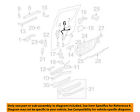5109610aa Side Loading Oem Door-lock Rod Chrysler
