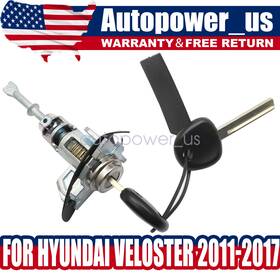 81970-2vc00 Soillar Door Lock Cylinder Driver Side With 2keys For 2011-17 Hyundai Veloster