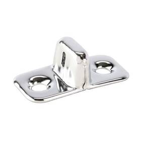 751a76819a Speedway Motors Polished Steel 1928-1931 Ford Model A Dove Tail Door Latch