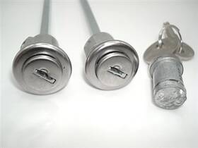 664842 Strattec 63 - 72 Willys Jeep Wagon Door And Manual Rear Window Tailgate Locks With Keys