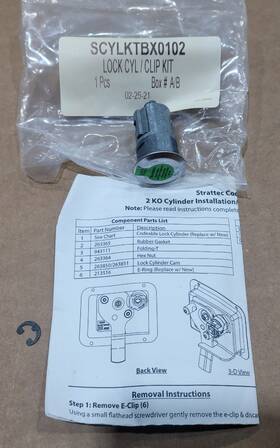 7023480 Strattec Bolt Lock Cylinder Clamshell 14c Gm Center Cut Key Chevy Gmc