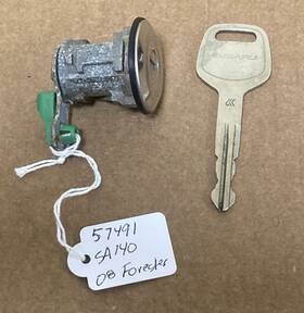 57491sa140 Subaru 03 - 08 Forester Drivers Door Key And Lock Set
