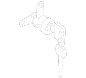 57494ae01a Subaru Oem New 2000-06 Legacy Baja Driver Side Lock Key Cylinder Door