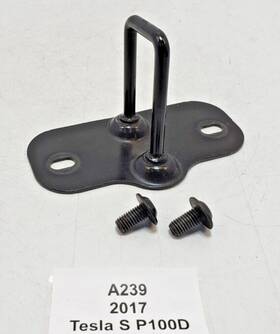 105950700b Tesla 2016-2020 Oem Model S Front Bonnet Hood Hook Latch Lock