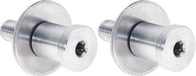 Mn2116 Totally Stainless 1970-76 Mopar Steel Door Lock Strikers