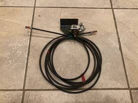 1991-fj80 Toyota 91-93 Land Cruiser Fj80 Fuel Gas Door Release Cable And Lock Latch Oem