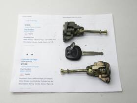 69051-02090 Toyota 2004-2010 Sienna Door Cylinders And Key Oem