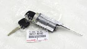69057-60160 Toyota 6905760160 Land Cruiser Genuine Ignition Switch Lock Cylinder Key Set