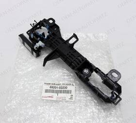 69201-02230 Toyota Altis Corolla Oem Genuine Front Right Door Handle Frame New