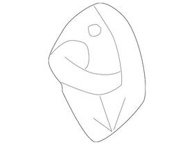 69410-0c010 Toyota Genuine Door Lock Striker Plate Front