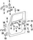 692100c010 Toyota Factory Original Oem Handle Genuine