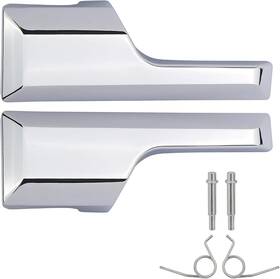 03019 Tqponly Interior Door Handle Compatible With 2007-2017 07-17 1 Pair Chrome