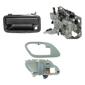 Bndl-921792 Trq For Chevy Tahoe 1995-2000 3-pc Door Latch Assembly Kit