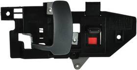 Dha-49587 Trq Front Left Interior Door Handle Gray Drivers Side Compatible With