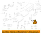 2207500684 Trunk-lock Mercedes Oem 00-06 S500 Mercedes-benz
