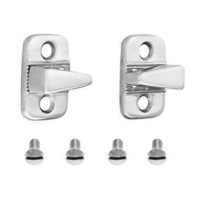 B20118 United Pacific Dovetail Stainless Steel Adjustable Male For Ford