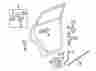 89044528 Van Left Front Savanna Lock Express Actuator 2008-2015 Gm Door