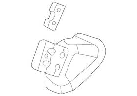 11a-809-611 Volkswagen Genuine Striker Reinforced