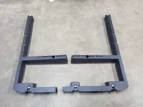 285.vw1l14 Volkswagen Station Wagon Rear Cargo Area Dividers 09 10 11 12 13 14 Jetta
