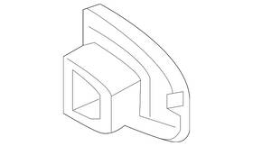 2gj-839-168-gru Volkswagen Genuine Lock Cylinder Housing
