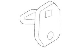 3c0-837-767-a Volkswagen Genuine Door Lock Striker Plate