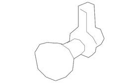 5gm-867-054 Volkswagen Genuine Lock