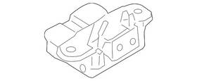 5k0-827-505-c-9b9 Volkswagen Genuine Lock