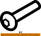 W506965s303 Ford Oem Front Screw