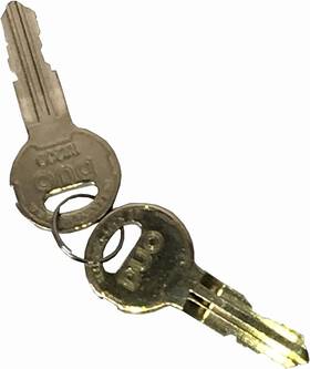 70168200 Weather Guard Lock Set Silver