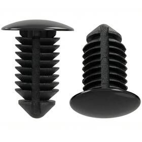 Woodzdon 787446927619 100 Pcs Trim Panel Clip For Ford Fits Into 23/64 Inch Hole Black