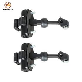 Wp5193720 Worldpicks Front Left Or Right Door Check Arm For Ford F-150 2009-2014 Black 2pcs