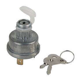 X Autohaux 041814637532 1 Set Ignition Switch With 2 Keys For Landini Massey Ferguson Silver