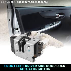 No.68146027aa X Autohaux 68146027aa/68146027ab Front Left Side Door Lock Actuator Motor For Dodge Journey 13-17