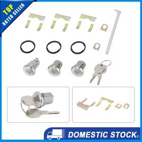 X Autohaux 745065663943 Door Lock Cylinder Set With 2 Keys 654394765282 For Chevrolet Camaro 1982 1984
