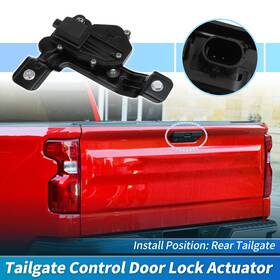 23315161 X Autohaux 84374353/746-040/23315161 No.84374353 Tailgate Door Lock Actuator For Chevrolet Silverado 1500 Gmc