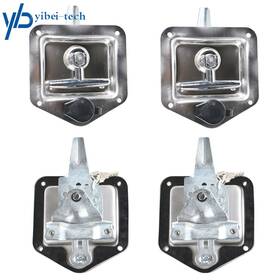 Yi182707t Yibei-tech 4pcs Stainless Steel Polish T-handle Tool Box Lock Rv Door Latch With Two Keys