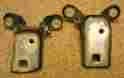 Yl84-7826801-ac 94bb-f26807-ac 01 02 03 04 Ford Escape Lh Rear Door Hinge Set Dark Green