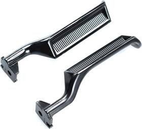 20202068 Ymhhefy Black Interior Metal Door Handle Front Left Driver 2pcs And Right