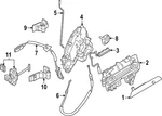 Genuine Bmw Lock Rod 51-22-7-955-174. Fixed Price $29.28.