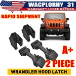 Front Locking Latch Catch Hood Kit 2PCS For Jeep Jk Wrangler 2007-2018. Fixed Price $16.10.