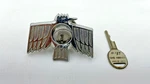 1969 Pontiac Firebird Trunk Lock Bezel, Bracket Retainer Key Trans Am. Fixed Price $41.71.