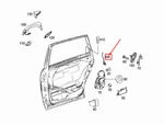 New Mercedes-benz W251 Rear Right Door Pull A2517300292 Genuine. Fixed Price $23.43.