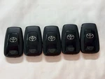 5 Lot Toyota Oem Smart Keys Remotes Fobs HYQ14FLA 3 Button. Fixed Price $125.00.