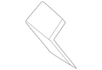 Genuine Nissan Door Lock Striker Plate G6690-6RRMA. Fixed Price $25.00.